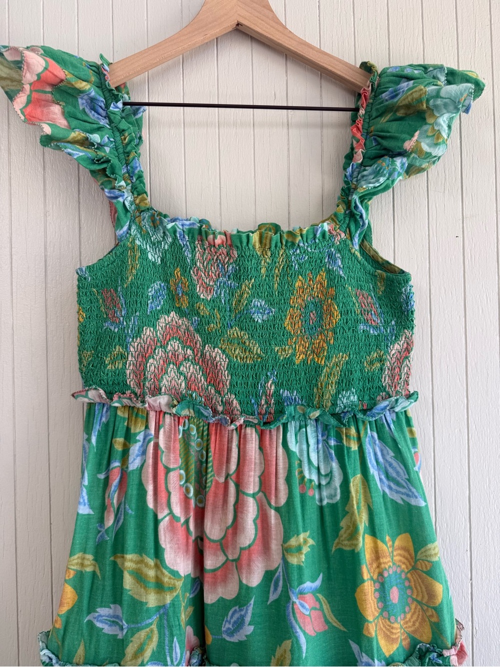 Love the Label Anthropologie Tiered Floral Sundress